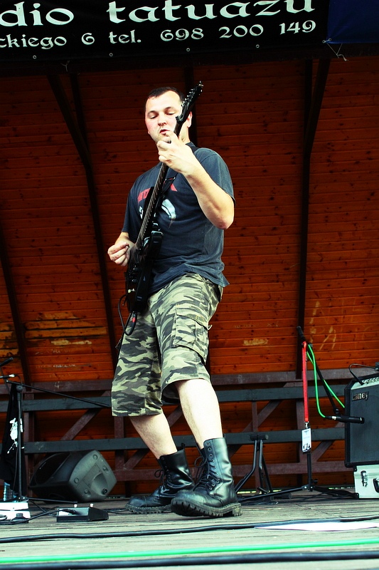 Mementoria - koncert: Scavenger, Mementoria, Granite Monster ('Underground Festival V'), Kaniów 8.07.2011