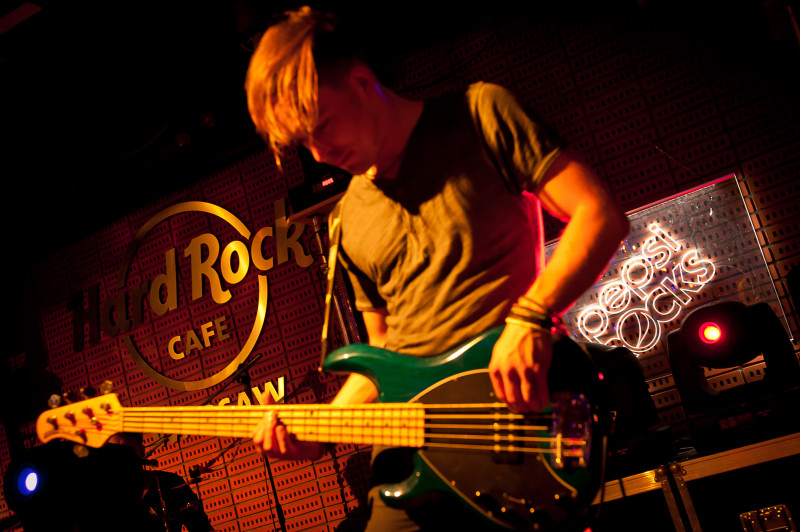 Forma - koncert: Forma ('Pepsi Rocks'), Warszawa 'Hard Rock Cafe' 9.08.2011