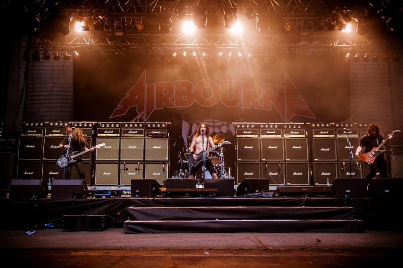Airbourne - koncert: Airbourne ('Metalfest 2013'), Pilzno 2.06.2013