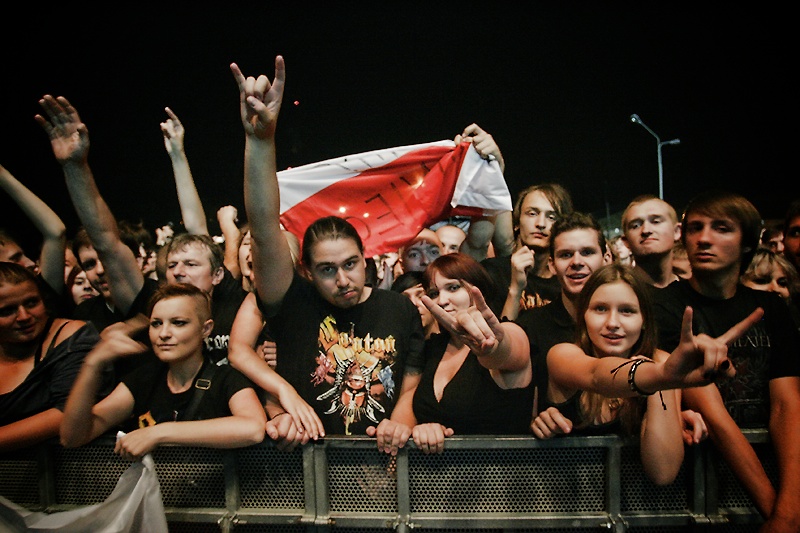 koncert: Sabaton, Primal Fear - zdjęcia fanów, Wrocław 'Zajezdnia MPK' 2.09.2011