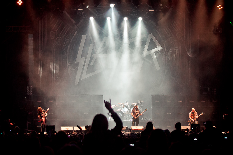 Slayer - koncert: Slayer ('Ursynalia 2012'), Warszawa 'Kampus SGGW' 1.06.2012