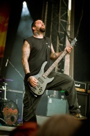 Hatebreed - koncert: Hatebreed ('Brutal Assault 2012'), Jaromer 10.08.2012