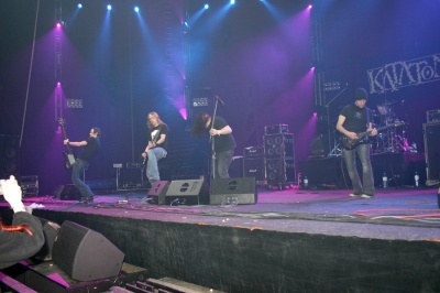 Katatonia - koncert: Metalmania 2005 (duża scena), Turbo, Katatonia, Katowice 'Spodek' 12.03.2005