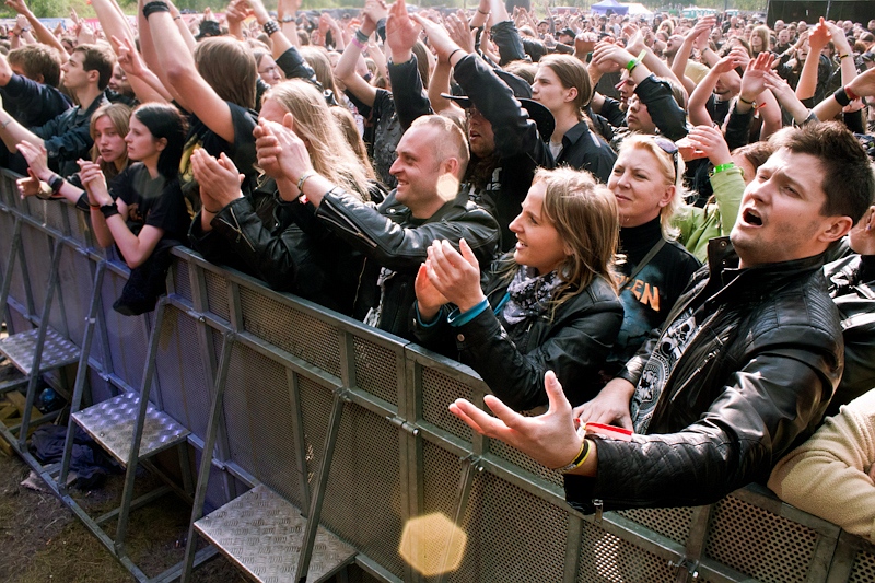 Powerwolf - koncert: Powerwolf ('Metalfest 2012'), Jaworzno 'Zalew Sosina' 2.06.2012