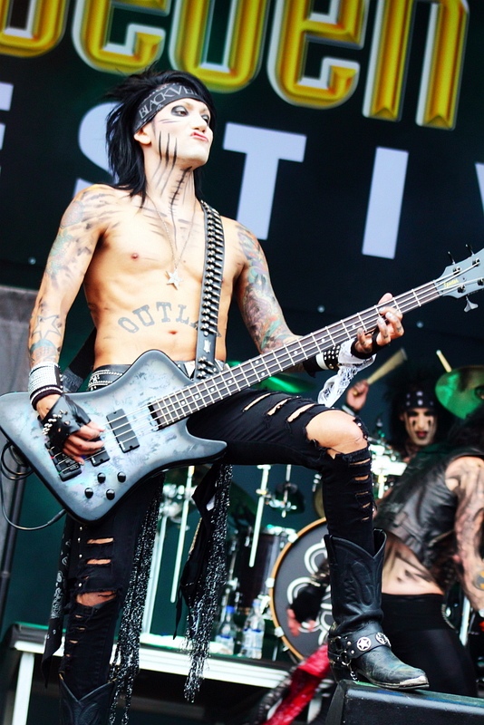 Black Veil Brides - koncert: Necronaut, Black Veil Brides ('Sweden Rock Festival 2011'), Solvesborg 8.06.2011