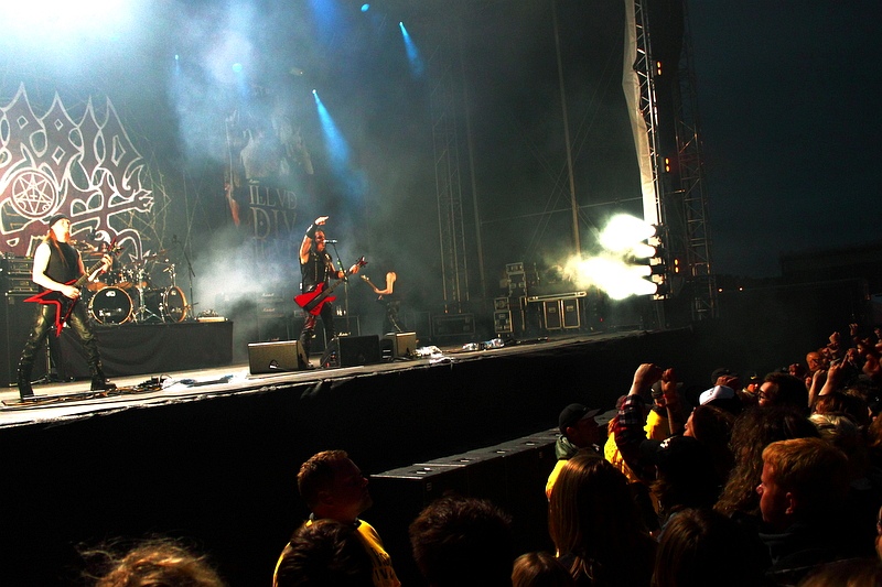 Morbid Angel - koncert: Morbid Angel, Moonspell ('Sweden Rock Festival 2011'), Solvesborg 9.06.2011
