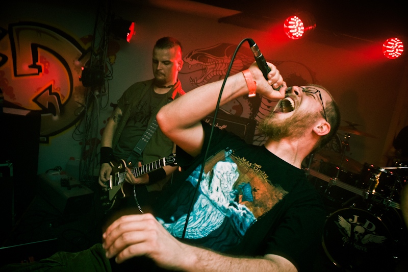 J. D. Overdrive - koncert: J. D. Overdrive, Tychy 'Underground Pub' 15.06.2012