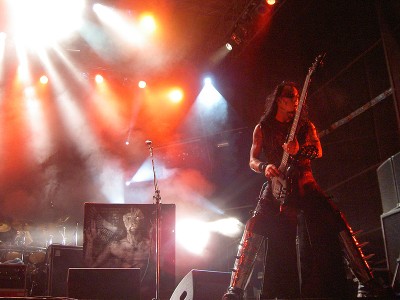 Behemoth - koncert: Hunterfest 2005 (Behemoth, Corruption), Szczytno 14.08.2005