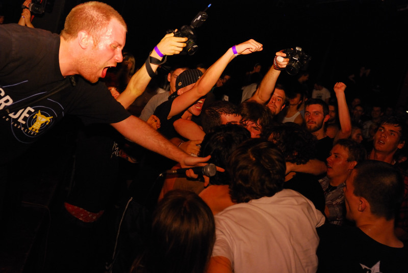 Defater - koncert: Defater (Show No Mercy #23), Warszawa 'Progresja' 7.07.2009