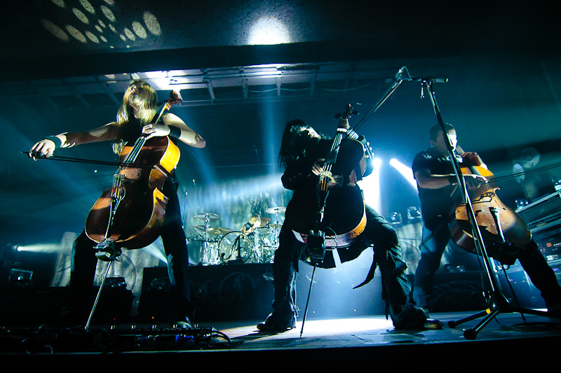 Apocalyptica - koncert: Apocalyptica, Warszawa 'Stodoła' 25.10.2010