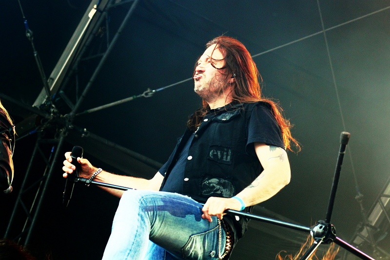 HammerFall - koncert: Hammerfall ('Hellfest 2011'), Clisson 18.06.2011