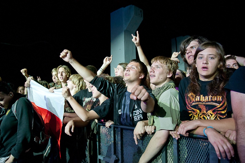 Sabaton - koncert: Sabaton, Gdańsk 'CSG Stocznia' 1.09.2011