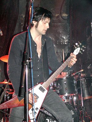 Mustasch - koncert: Mustasch, Berlin 'Knaack' 11.03.2003