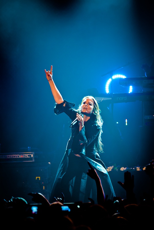 Tarja Turunen - koncert: Tarja Turunen, Warszawa 'Stodoła' 1.10.2010