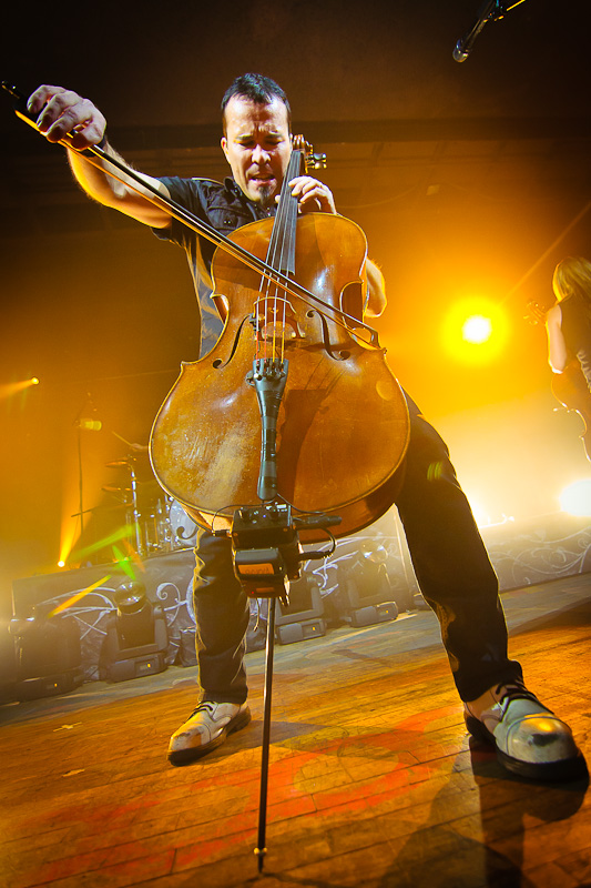 Apocalyptica - koncert: Apocalyptica, Warszawa 'Stodoła' 25.10.2010