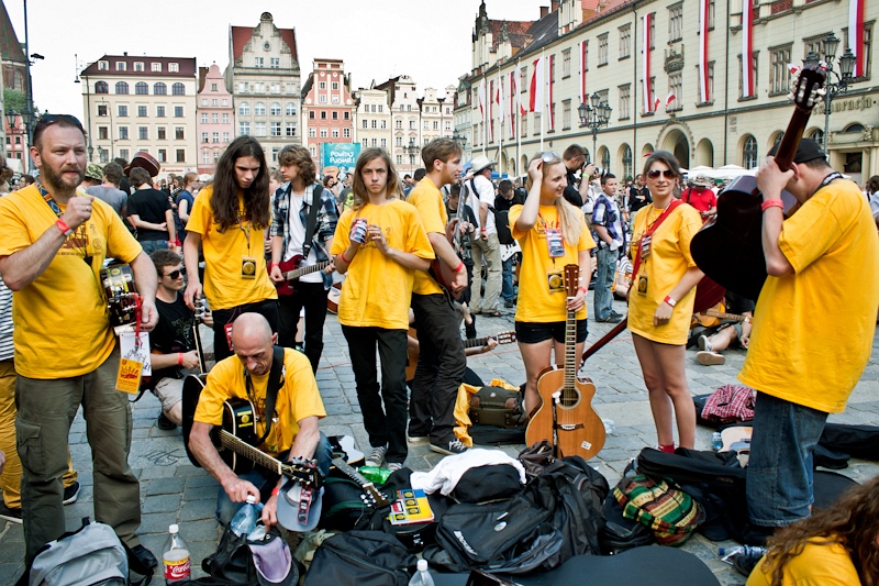 koncert: Gitarowy rekord Guinnessa ('Thanks Jimi Festival 2012'), Wrocław 'Wyspa Słodowa' 1.05.2012