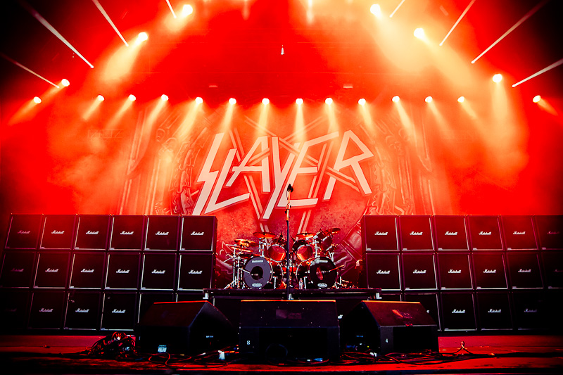 Slayer - koncert: Slayer ('Ursynalia 2012'), Warszawa 'Kampus SGGW' 1.06.2012