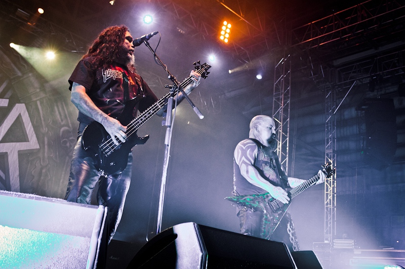 Slayer - koncert: Slayer, Ostrawa 'Zimni stadion Sareza' 6.06.2012