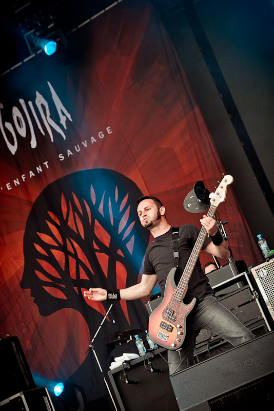 Gojira - koncert: Gojira ('Ursynalia 2012'), Warszawa 'Kampus SGGW' 3.06.2012