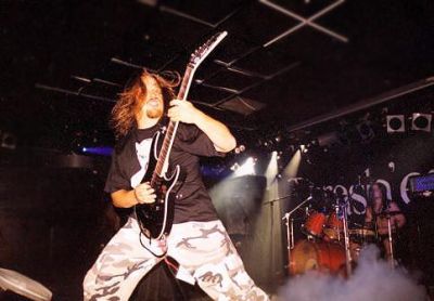 Vomitory - koncert: Thrash'em All Festival 2002, Warszawa 'Proxima' 1.10.2002