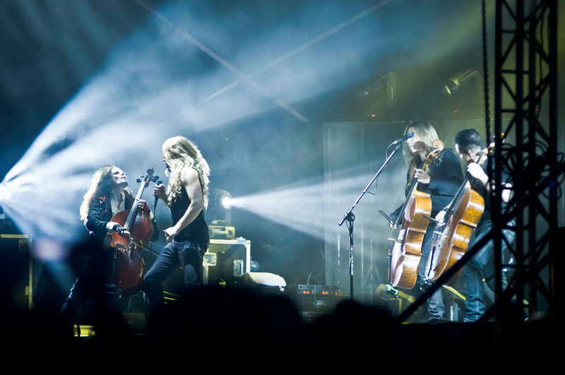 Apocalyptica - koncert: Apocalyptica (Juwenalia 2012), Kraków 12.05.2012