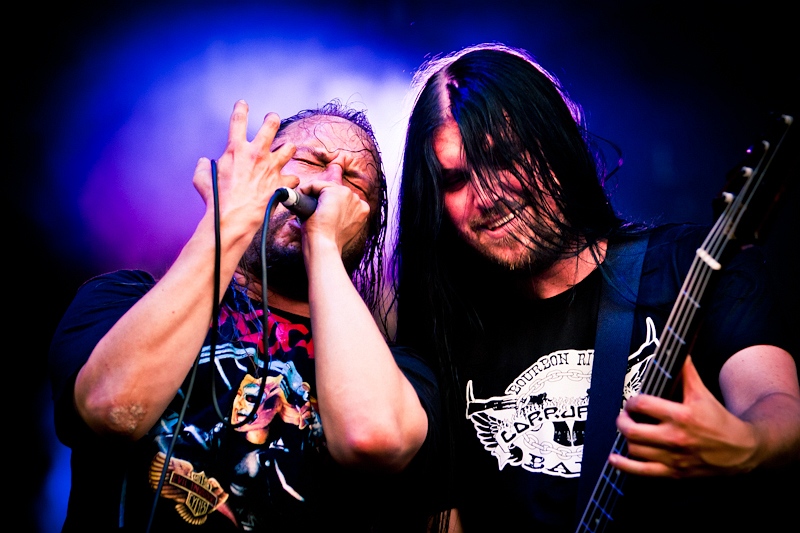 Entombed - koncert: Entombed ('Metalfest 2013'), Jaworzno 'Zalew Sosina' 21.06.2013