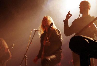 Therion - koncert: Therion, Evergrey, Kraków 'Klub 38' 4.12.2001