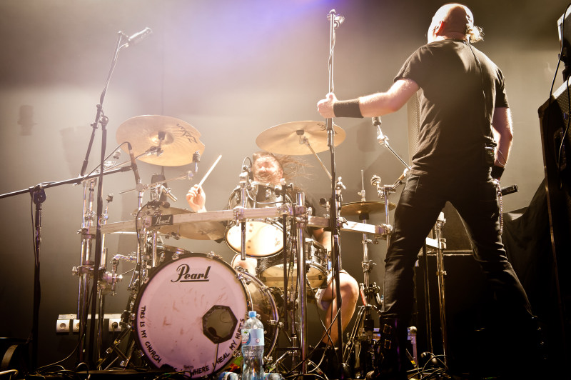 Corruption - koncert: 'Rock Metal Fest 2011' - Last Warrior, Corruption, Kraków 'Kwadrat' 12.03.2011