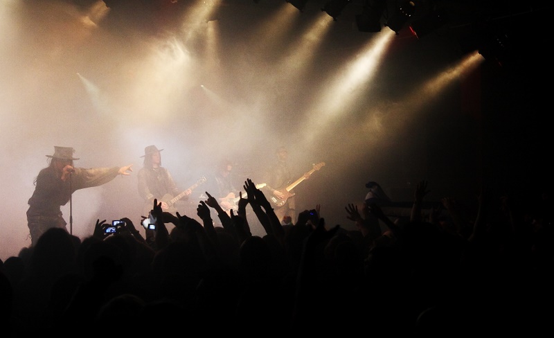 Fields Of The Nephilim - koncert: Fields Of The Nephilim, Warszawa 'Progresja' 22.01.2010