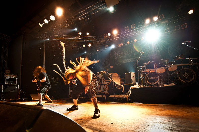 Decapitated - koncert: Decapitated ('Scream Rock Festival 2011'), Warszawa 'Stodoła' 2.04.2011