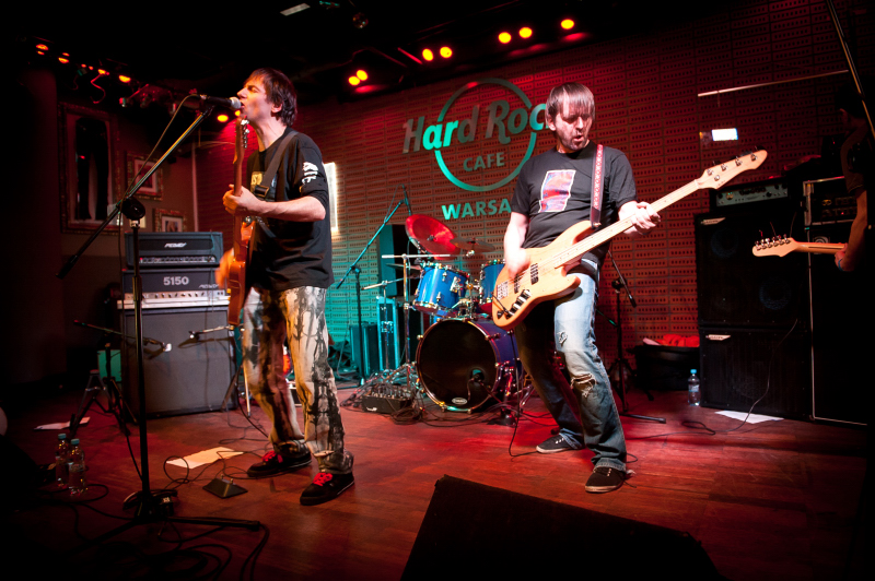 Moskwa - koncert: Moskwa ('Pepsi Rocks!'), Warszawa 'Hard Rock Cafe' 24.01.2012