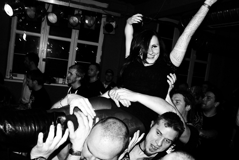 Born From Pain - koncert: Born From Pain, Ostrawa 'Barrak' 24.02.2012