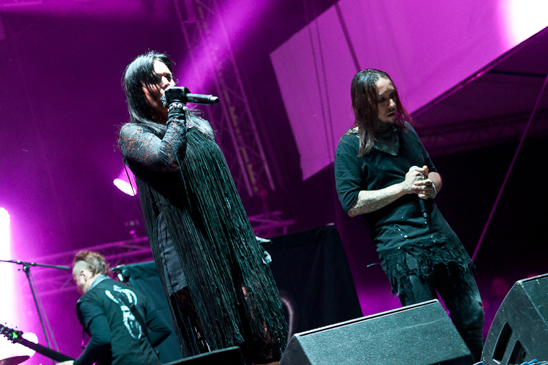 Lacuna Coil - koncert: Lacuna Coil, Płock 'Plaża nad Wisłą' 5.09.2015