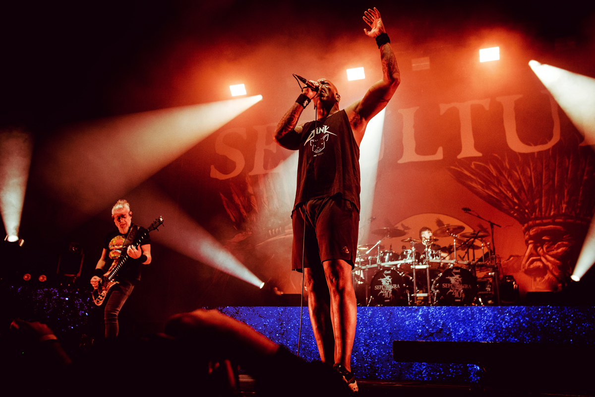 Sepultura - koncert: Sepultura, Katowice 'Spodek' 21.11.2024