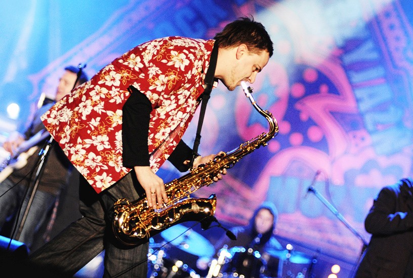 Skangur - koncert: WOŚP 2009 (Skangur), Kraków 'Rynek Główny' 11.01.2009