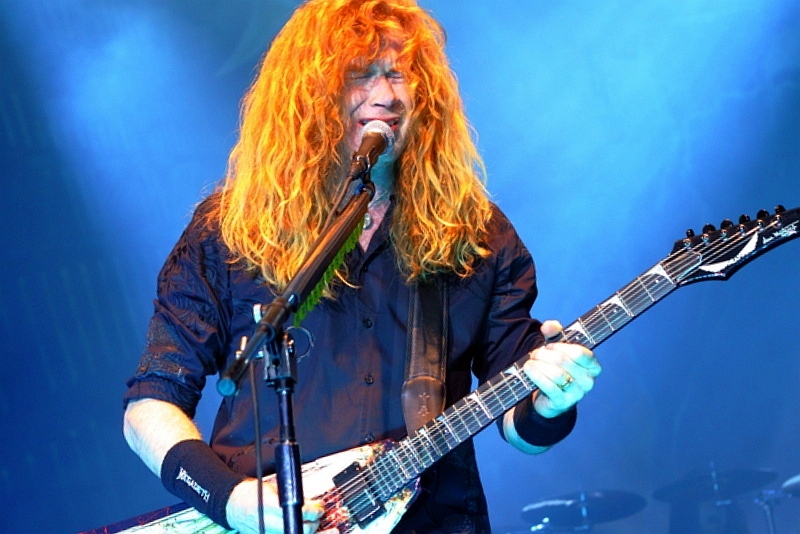 Megadeth - koncert: Megadeth, Praga 'O2 Arena' 10.04.2011