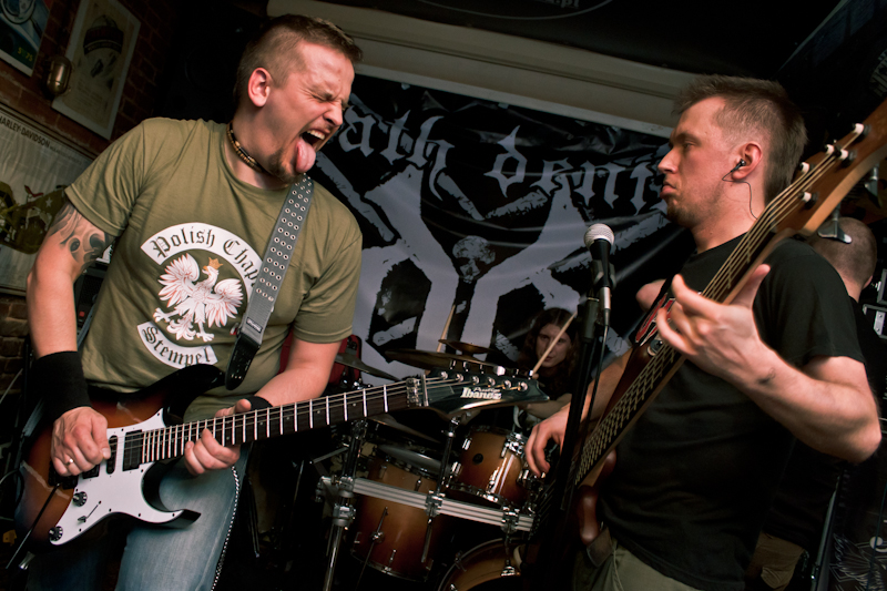 J. D. Overdrive - koncert: J. D. Overdrive, Łódź 'Iron Horse' 20.04.2012