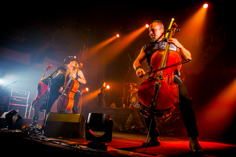 Apocalyptica - koncert: Apocalyptica, Kraków 'Hala Wisły' 8.10.2015