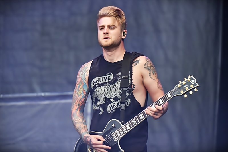 The Amity Affliction - koncert: The Amity Affliction ('Hellfest 2016'), Clisson 18.06.2016