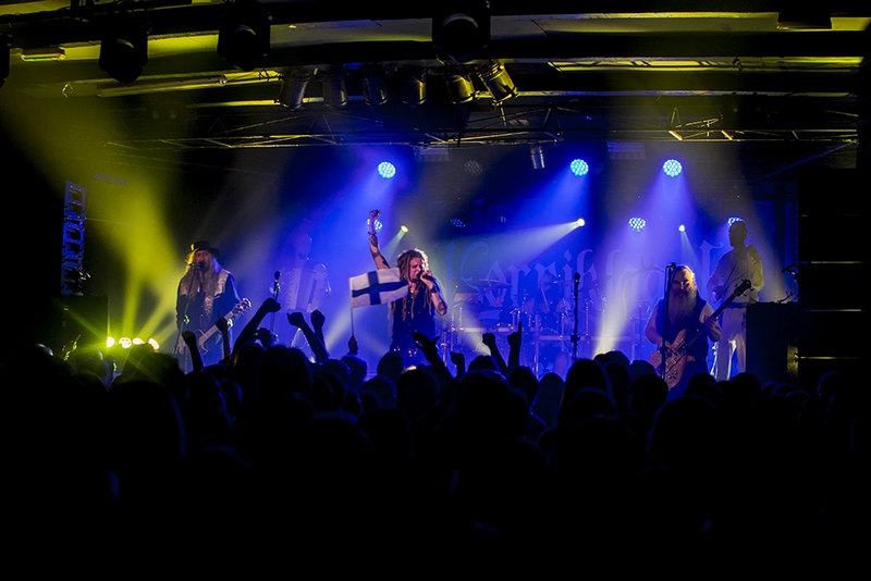 Korpiklaani - koncert: Korpiklaani, Katowice 'Mega Club' 27.10.2016