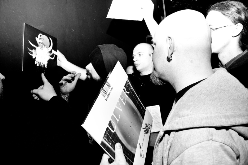 koncert: Ulver (zdjęcia fanów), Kraków 'Studio' 22.02.2010