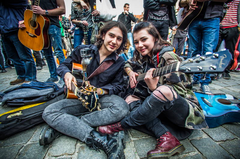 Gitarowy rekord Guinnessa - koncert: Gitarowy rekord Guinnessa, Wrocław 'Rynek' 1.05.2016