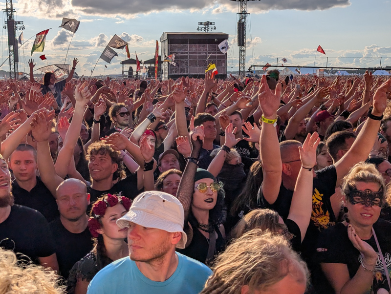 Hunter - koncert: Hunter ('Pol'and'Rock Festival'), Broczyno 2.08.2025
