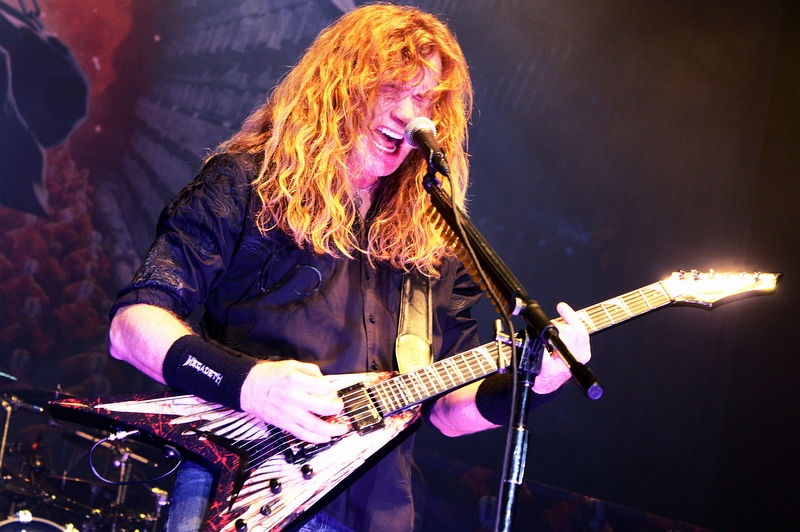 Megadeth - koncert: Megadeth, Praga 'O2 Arena' 10.04.2011