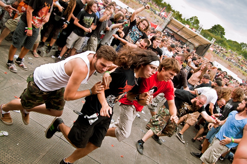 The Black Dahlia Murder - koncert: The Black Dahlia Murder ('Brutal Assault 2012'), Jaromer 9.08.2012