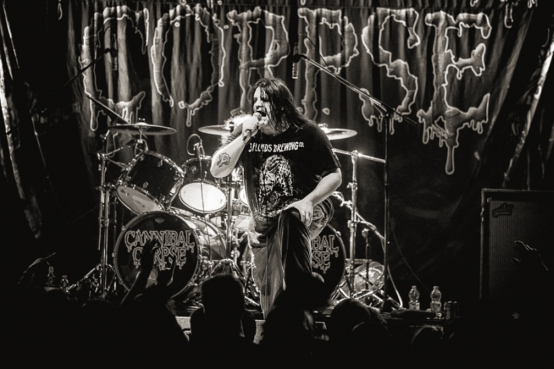 Cannibal Corpse - koncert: Cannibal Corpse, Warszawa 'Progresja Music Zone' 17.11.2014