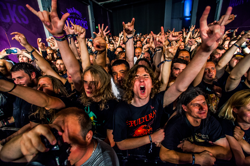 Sepultura - koncert: Sepultura, Kraków 'Fabryka' 3.08.2015