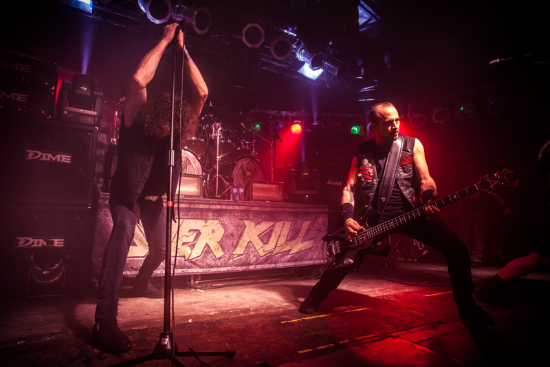 Overkill - koncert: Overkill, Katowice 'Mega Club' 14.03.2015