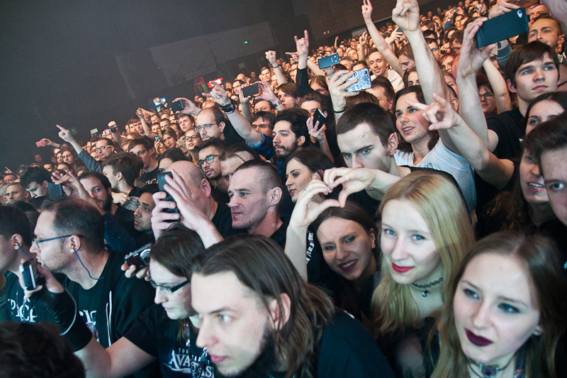 Epica - koncert: Epica, Warszawa 'Progresja Music Zone' 24.01.2017