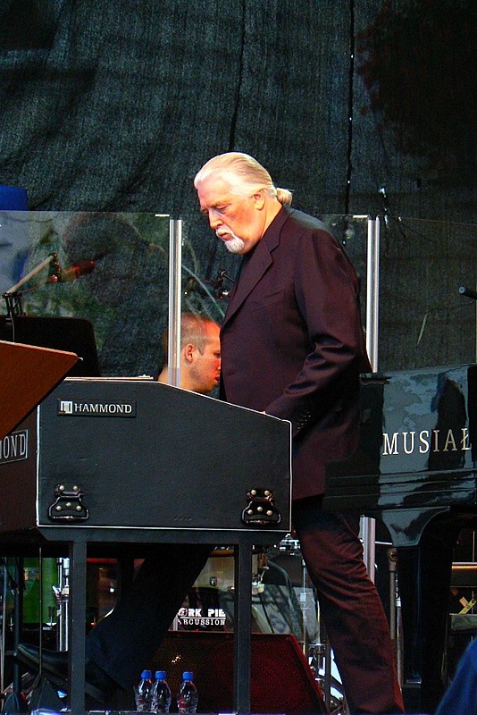 Jon Lord - koncert: Jon Lord, Płock 'Stary Rynek' 6.07.2008